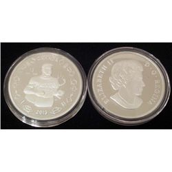 1993 SUPERMAN 75TH ANNIVERSARY SILVER CLAD COIN