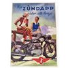 Image 1 : MIS ZUNDAPP MOTORCYCLES 8 X 10 GICLEE CANVAS PRINT