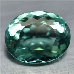 22.59 CT AQUA GREEN AFRICAN QUARTZ