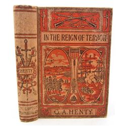 "IN THE REIGN OF TERROR" HARDCOVER BOOK BY G.A. HENTY