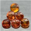 Image 1 : LOT OF 7.16 CTS OF ORANGE AFRICAN SAPPHIRES - 43 PCS