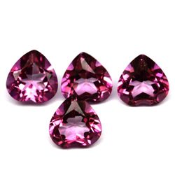 LOT OF 2.33 CTS OF PINK BRAZILIAN TOPAZ - 4 PCS