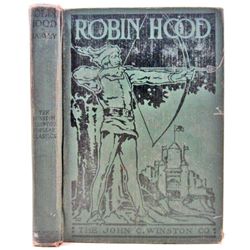 1923 "ROBIN HOOD" HARDCOVER BOOK JOHN C WINSTON CO