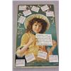 Image 1 : 1889 VICTORIAN ADVERTISING TRADE CARD HOYTS GERMAN COLOGNE
