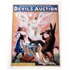 Image 1 : CHAS H YALE'S DEVIL'S AUCTION 8 X 10 GICLEE CANVAS PRINT