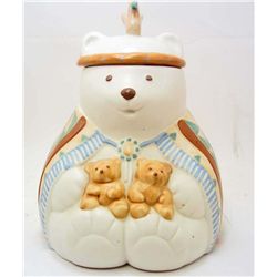 PUEBLO BEAR TREASURE CRAFT COOKIE JAR