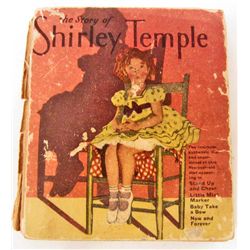 1934 "THE STORY OF SHIRLEY TEMPLE" MINI BOOK