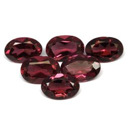 LOT OF 4.79 CTS OF PINK AFRICAN RHODOLITE GARNETS - 9 PCS