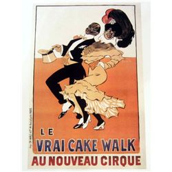 LE VRAI CAKE WALK AU NOUVEAU 8 X 10 GICLEE CANVAS PRINT