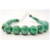 Image 1 : GREEN COLUMBIAN EMERALD BRACELET - 62 CTS