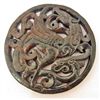 Image 1 : HAND CARVED JADE CHINESE AMULET - PHOENIX & DRAGON