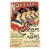 Image 1 : NOVELTY CINE-CONCERT ALLIES 8 X 10 GICLEE CANVAS PRINT