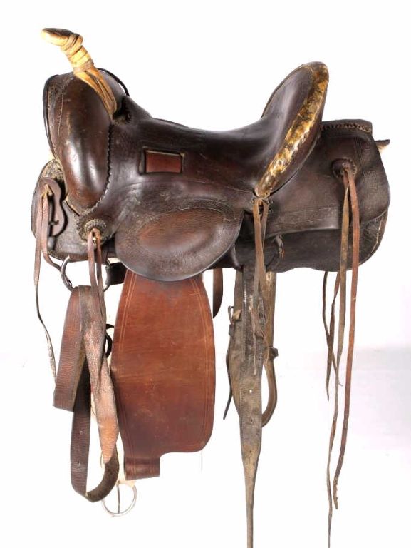 Miles City Saddlery Charles Coggshall Saddle 1889