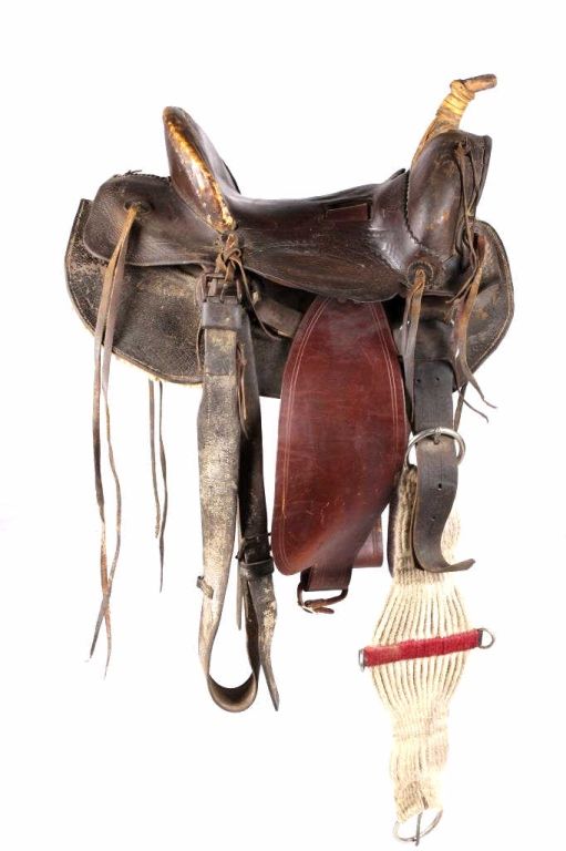 Miles City Saddlery Charles Coggshall Saddle 1889