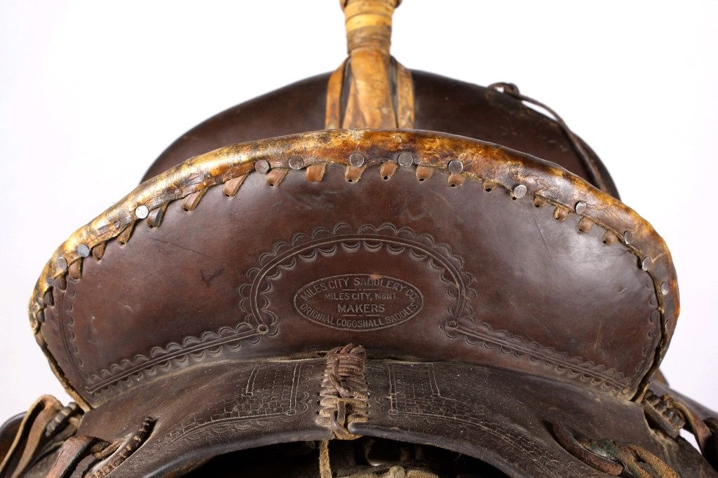Miles City Saddlery Charles Coggshall Saddle 1889