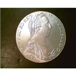 1780 Austria Maria Theresa Silver Thaler