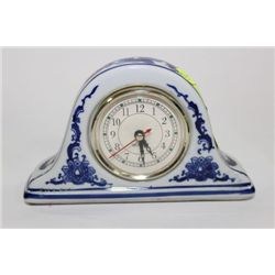 PORCELAIN QUARTZ CLOCK