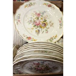 40 PC ROYAL PETAL MARLBOROUGH GRINDLEY DISH SET