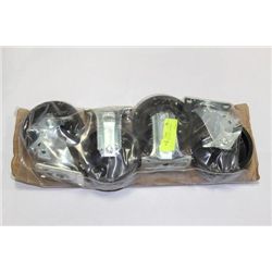 SET OF 4 HEAVY DUTY WHEELS