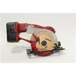 TOOL SHOP 18V CORDLESS SAW (NO CHARGER)