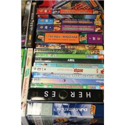 TRAY OF DVD COLLECTIONS