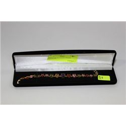 LADIES MULTI STONE TENNIS BRACELET