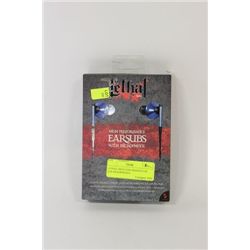 LETHAL HIGH PERFORMANCE IN EAR HEADPHONES
