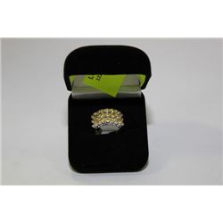 NEW LADIES HIGH FASHION RING ON CHOICE SZ: 7