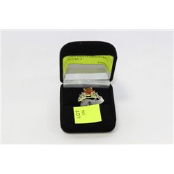 NEW LADIES HIGH FASHION RING ON CHOICE SZ: 9