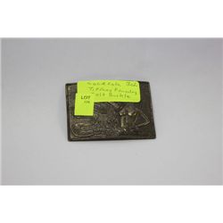 COCA COLA TIFFANY FOUNDARY BELT BUCKLE