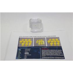 .9CTS LOOSE YELLOW DIAMOND