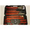 Image 1 : 18PC. BBQ SET (NEW IN BLACK CASE)