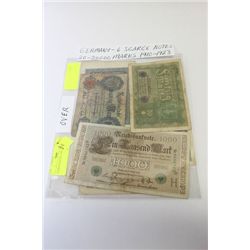 GERMAN 6 NOTES, 1910-1923