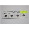 Image 1 : USA 4 x 1 CENT 1892-1907