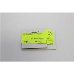 2 NAZI 1935/1940 COINS X2