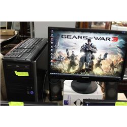 CUSTOM BUILT GAMING DESKTOP INTEL CORE i5/12 GB