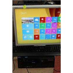 LENOVO THINKCENTER M57P DESKTOP W/ WINDOWS 8.1