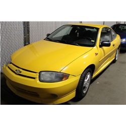 2002 CHEVROLET CAVALIER