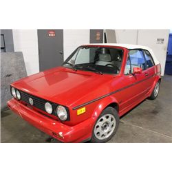 1980 VW STANDARD CABRIOLET