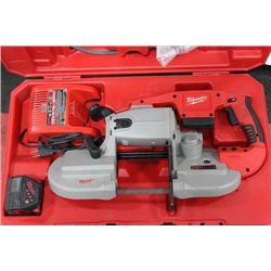 MILWAUKEE HEAVY DUTY 28 V CORDLESS BAND SAW KIT
