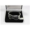 Image 1 : SILVER WOMEN'S BANGLE BRACELET