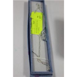 .925 STERLING SILVER NECKLACE (17" LONG)