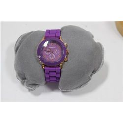 GENEVA PURPLE WATCH ON CHOICE
