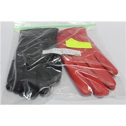 2 PACK OF LADIES LEATHER GLOVES ON CHOICE: SIZE XL