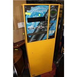 BILL OPERATED PHONE CARD DISPENSER