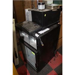GLASS DOOR BAR COOLER SOLD W COMPRESSOR