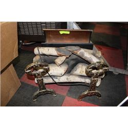 ***VINTAGE BRASS FIREPLACE INSERT***