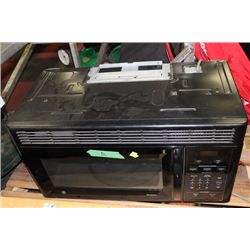 BLACK GE SPACE MAKER MICROWAVE