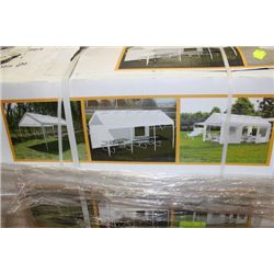 PARTY TENT / STORAGE SHELTER 10FT. X 20FT. (NEW)