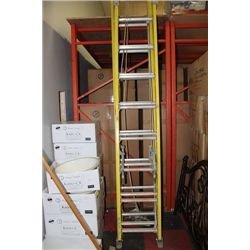FEATHERLITE FIBERGLASS 15FT. EXTENSION LADDER